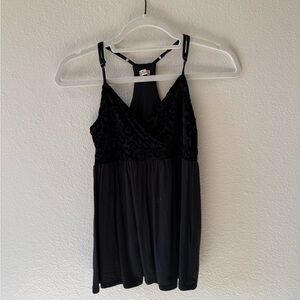 Hollister Black Strappy Top